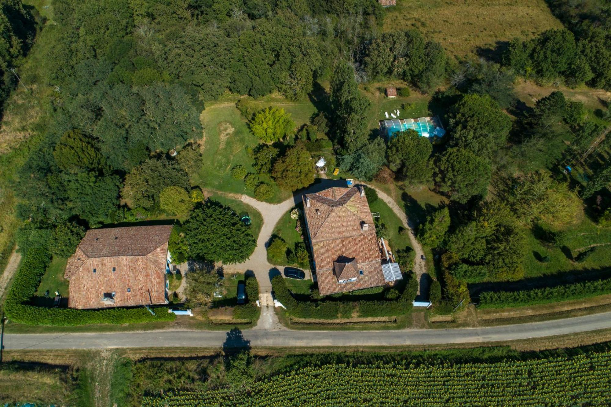 La Maison De L'Ecolieu Du Turc - Piscine Partagee Le Mas-d'Agenais Екстер'єр фото