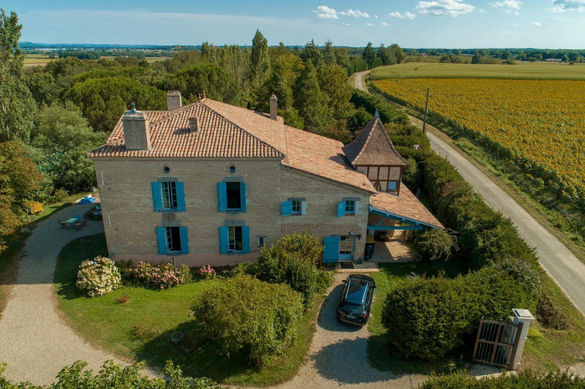 La Maison De L'Ecolieu Du Turc - Piscine Partagee Le Mas-d'Agenais Екстер'єр фото